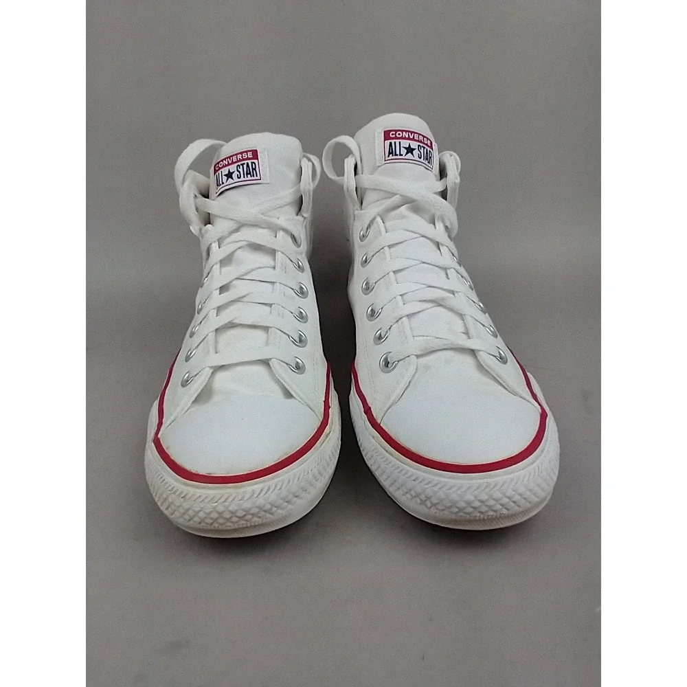Converse Chuck Taylor All Star Madison Mid White Canvas Sneakers  Mens 10.5 - Picture 2 of 15